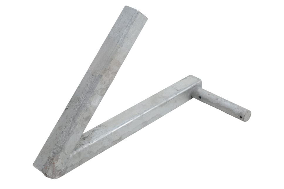 Cantonal Pied de support/centrage unilatéral pour Galets - droite
