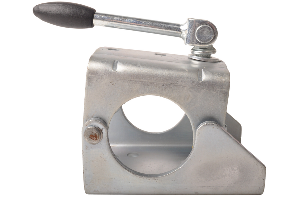 Cantonal Pince pour roue jockey 60mm avec vis à garret