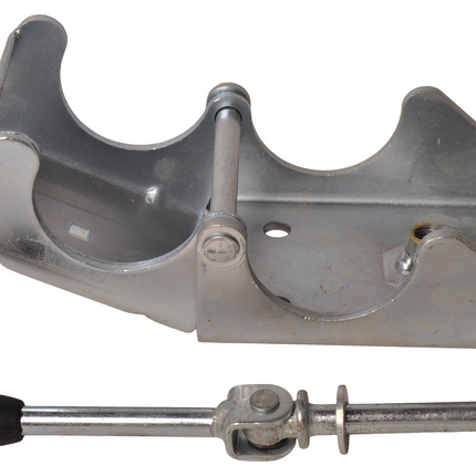 Cantonal Pince pour roue jockey 60mm avec vis à garret