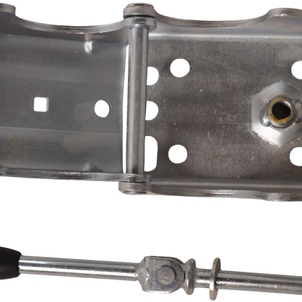Cantonal Pince pour roue jockey 60mm avec vis à garret