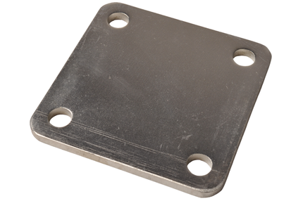 Cantonal Plaque de montage 100x100x6 mm