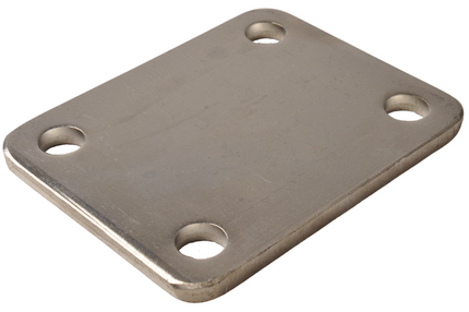 Cantonal Plaque de montage 100x80x6 mm