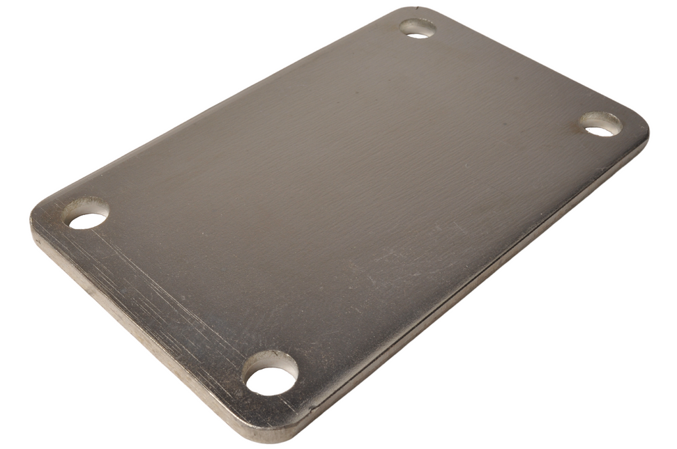 Cantonal Plaque de montage 160x100x6 mm