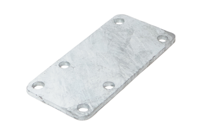 Cantonal Plaque de montage - 170x80x6 mm