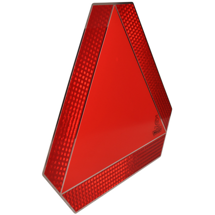Cantonal Plaque de signalisation trafic lent - 36x41 cm - Aluminium