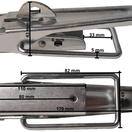 Cantonal Poignée de tirage - anse ronde
