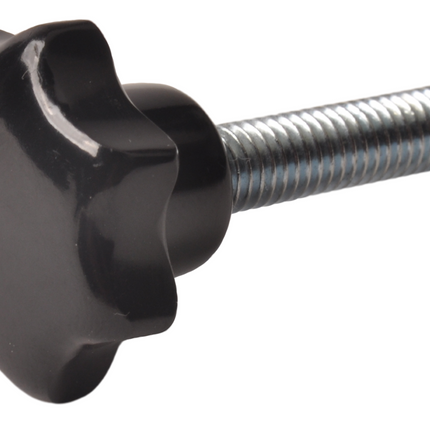 Cantonal Poignée étoile en bakélite 25 mm (M6x30 mm)