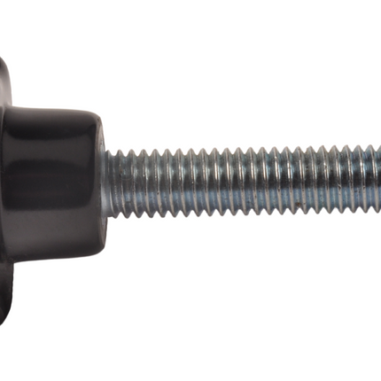 Cantonal Poignée étoile en bakélite 25 mm (M6x30 mm)