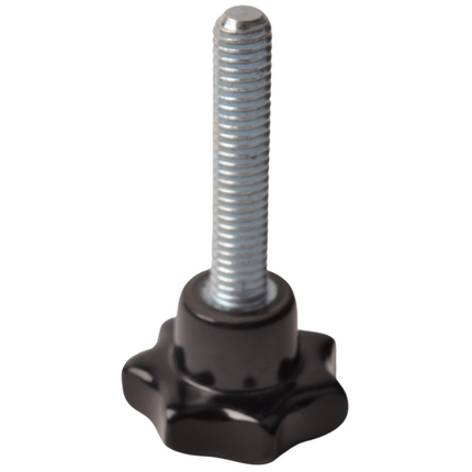 Cantonal Poignée étoile en bakélite 25 mm (M6x30 mm)