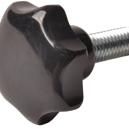 Cantonal Poignée étoile en bakélite 32 mm (M8x20 mm)