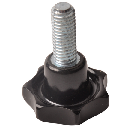 Cantonal Poignée étoile en bakélite 32 mm (M8x20 mm)