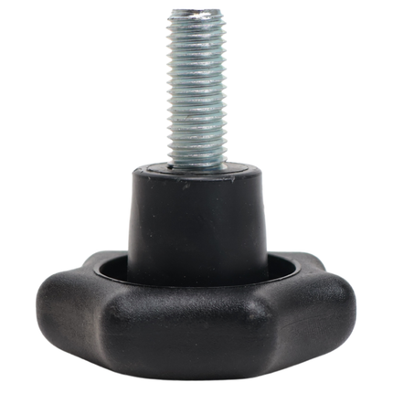 Cantonal Poignée étoile en bakélite 60 mm (M12x30 mm)