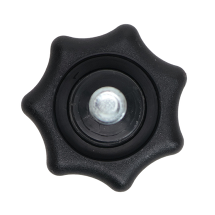 Cantonal Poignée étoile en bakélite 60 mm (M12x30 mm)