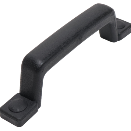 Cantonal Poignée PVC - noir - entraxe 155 mm