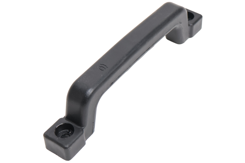 Cantonal Poignée PVC - noir - entraxe 224 mm