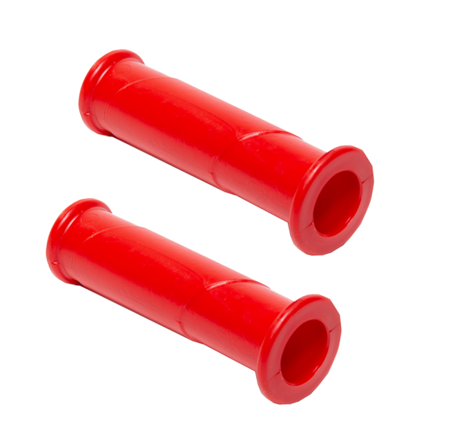 Cantonal Poignées de brouette rouges - diamètre env. 30 mm - jeu de 2 pièces