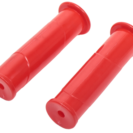 Cantonal Poignées de brouette rouges - diamètre env. 30 mm - jeu de 2 pièces