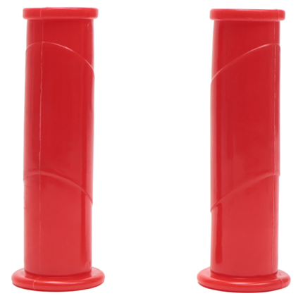 Cantonal Poignées de brouette rouges - diamètre env. 30 mm - jeu de 2 pièces