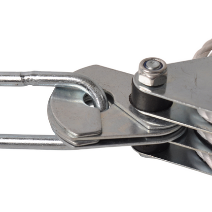 Cantonal Poulie avec 20 mètres de corde en nylon