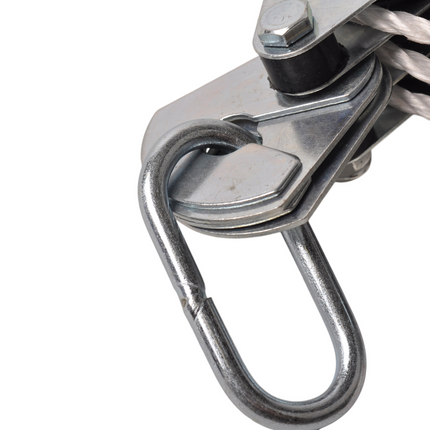 Cantonal Poulie avec 20 mètres de corde en nylon