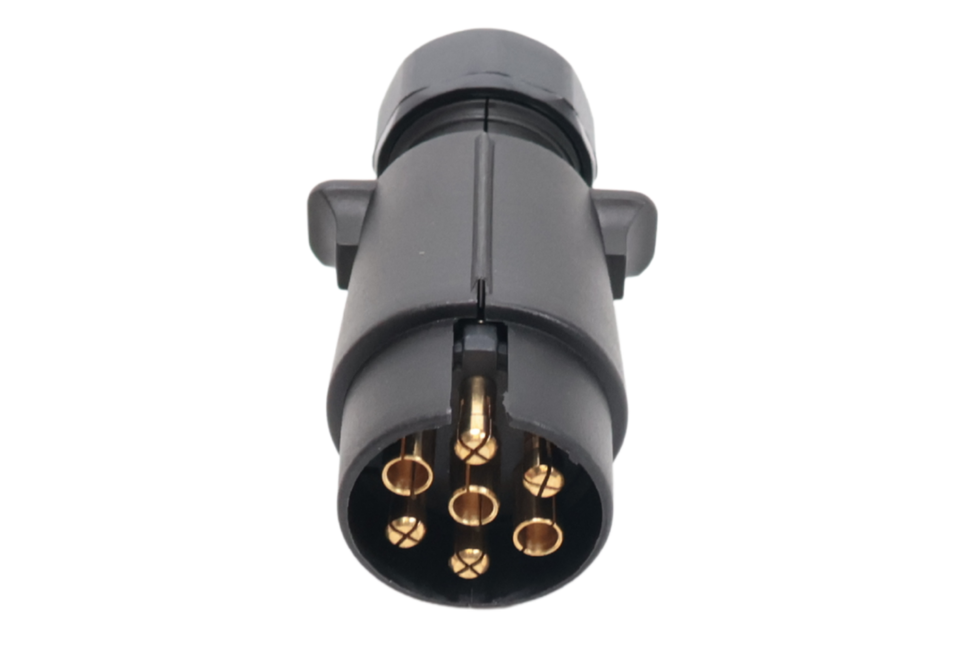 Cantonal Prise remorque  7 broches en plastique plat