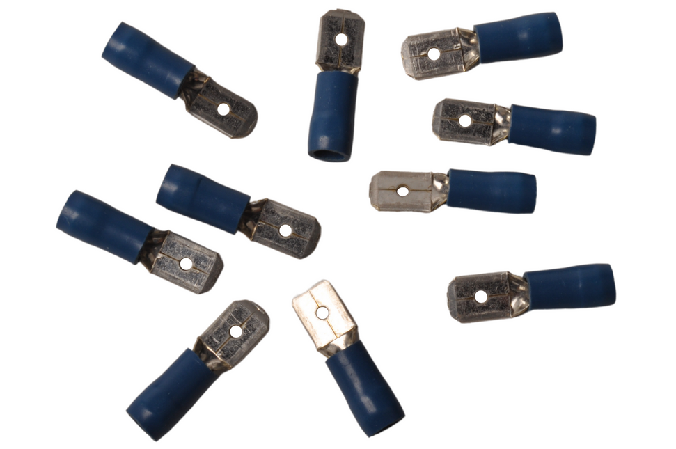 Cantonal Prises AMP 6,3x0,8 mâle (10 pièces)