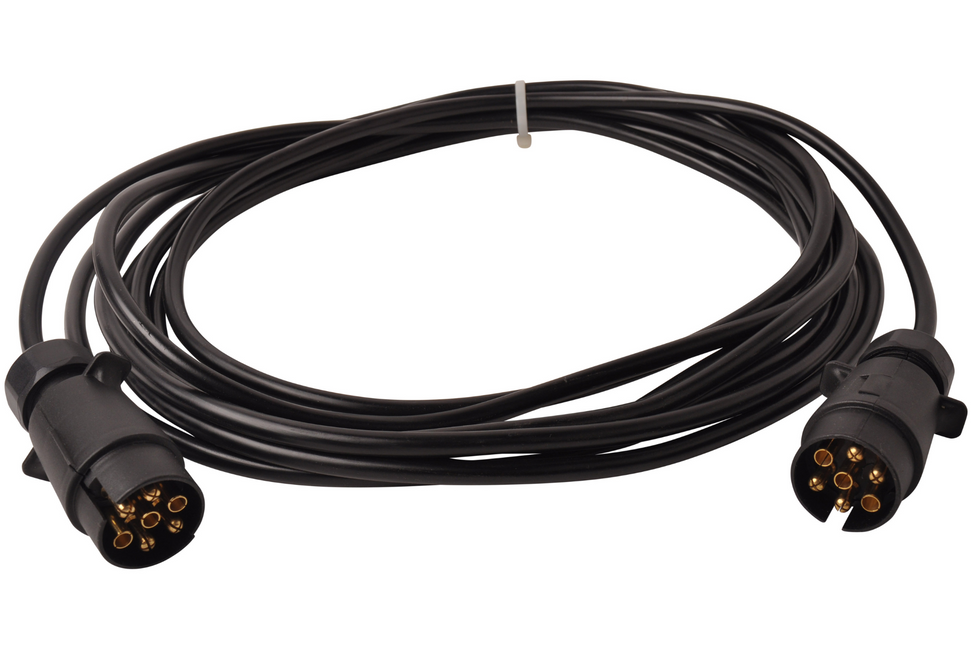 Cantonal Rallonge 7 mètres 7 fils avec 2x 7 broches prises - 700 cm