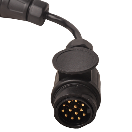 Cantonal Rallonge/extension de prise 13 broches - câble de 10 cm