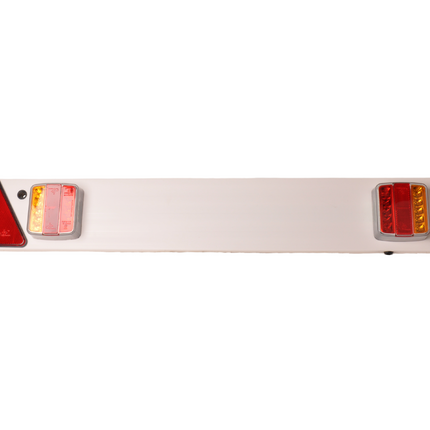 Cantonal Rampe de signalisation LED pour remorque ou remorque de bateau - 122 cm - 8 mètres - 13 broches