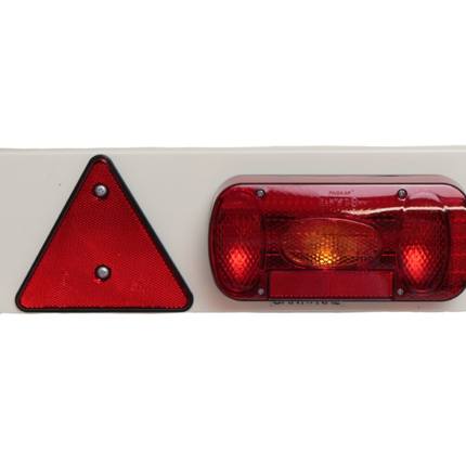 Cantonal Rampe d’éclairage pour remorque - 150 cm de large - Prises 13 broches sur 9 mètres de câble