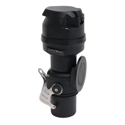 Cantonal Réducteur de tension de 24 à 12 volts - prise N 15 broches sur prise 7 broches