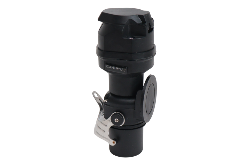 Cantonal Réducteur de tension de 24 à 12 volts - prise N 15 broches sur prise 7 broches