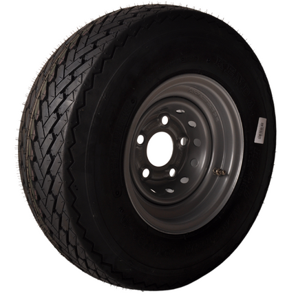 Cantonal Roue complète 10 pouces - 20.5x8.00-10 pneu + jante - cercle de trou Mercedes : 5x112 - 750 kg - 10PR - diamètre du moyeu:  67 mm