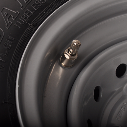 Cantonal Roue complète 10 pouces - 20.5x8.00-10 pneu + jante - cercle de trou Mercedes : 5x112 - 750 kg - 10PR - diamètre du moyeu:  67 mm