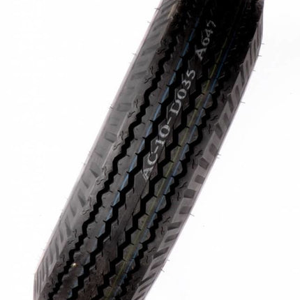 Cantonal Roue complète 10 pouces - pneu 5.00-10 + jante - pas Français : 4x115 - 355 kg - 4PR - Diamètre du moyeu: 85 mm