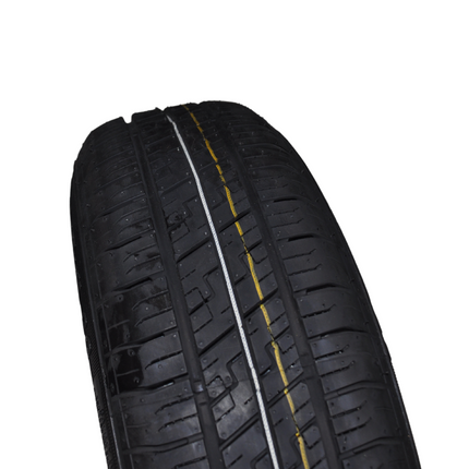 Cantonal Roue complète 12 pouces - pneu 155/70R12C + jante - cercle de trous Mercedes : 5x112 - 900 kg - diamètre du moyeu: 67 mm