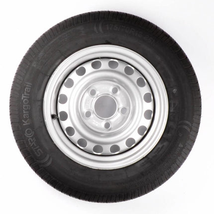 Cantonal Roue complète 175/70R13 pneu + jante (cercle de trous 5x112) 530 kg diamètre du moyeu: 67 mm