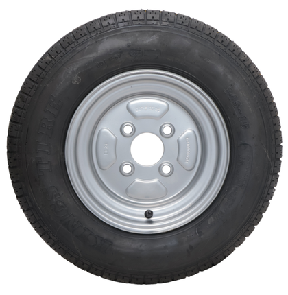 Cantonal Roue complète de remorque - 145-10 - entraxe : 4x100 - capacité de charge : 325 kg - diamètre du moyeu : 60 mm - 6PR