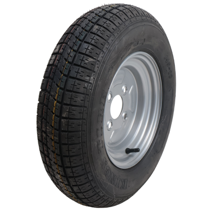 Cantonal Roue complète de remorque - 145-10 - entraxe : 4x100 - capacité de charge : 325 kg - diamètre du moyeu : 60 mm - 6PR