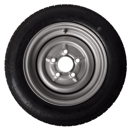 Cantonal Roue complète de remorque - 155/70R12C - entraxe : 5x112 - capacité de charge : 900 kg - diamètre du moyeu : 67 mm