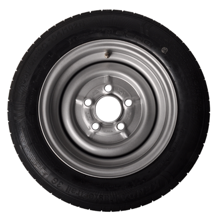 Cantonal Roue complète de remorque - 155/70R12C - entraxe : 5x112 - capacité de charge : 900 kg - diamètre du moyeu : 67 mm