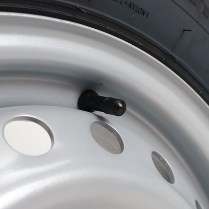 Cantonal Roue complète de remorque - 175R13C - entraxe : 4x100 - capacité de charge : 650 kg - diamètre du moyeu : 57 mm