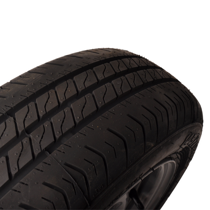 Cantonal Roue complète - pneu 145/70R13 + jante - pas : 4x130 - capacité de charge 375 kg - diamètre du moyeu 85 mm