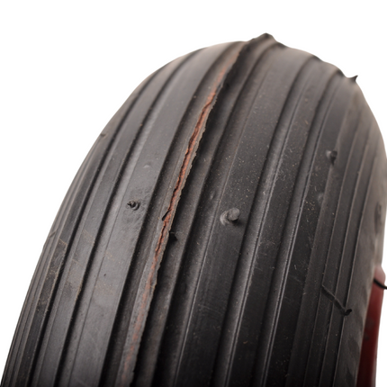 Cantonal Roue de camion - 2.50-4 - bandage pneumatique et jante en plastique - charge maximale 75 kg - trou d'axe/diamètre de moyeu 20 mm - roulements à rouleaux inclus