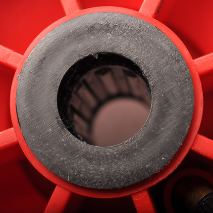 Cantonal Roue de camion - 2.50-4 - bandage pneumatique et jante en plastique - charge maximale 75 kg - trou d'axe/diamètre de moyeu 20 mm - roulements à rouleaux inclus