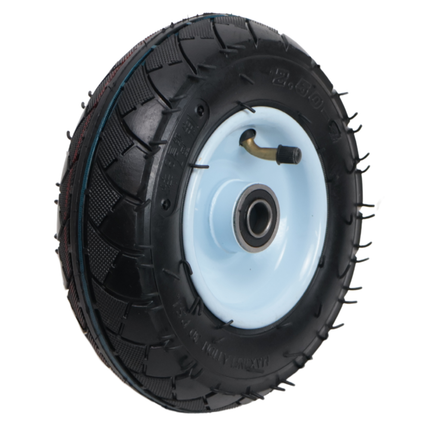 Cantonal Roue de diable - 2.50-4 - pneu gonflable et jante en acier - charge maximale 100 kg - diamètre d’axe/moyeu : 16 mm - y compris roulement à billes
