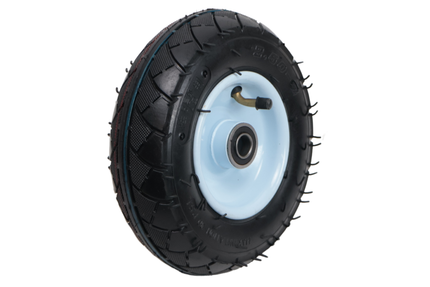 Cantonal Roue de diable - 2.50-4 - pneu gonflable et jante en acier - charge maximale 100 kg - diamètre d’axe/moyeu : 16 mm - y compris roulement à billes