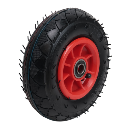 Cantonal Roue de diable - 2.50-4 - pneu gonflable et jante en plastique - charge maximale 100 kg - diamètre d’axe/moyeu : 16 mm - y compris roulement à billes