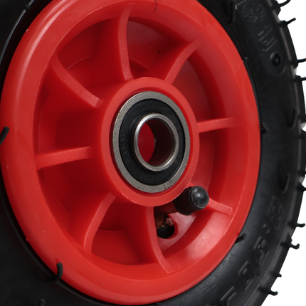 Cantonal Roue de diable - 2.50-4 - pneu gonflable et jante en plastique - charge maximale 100 kg - diamètre d’axe/moyeu : 16 mm - y compris roulement à billes