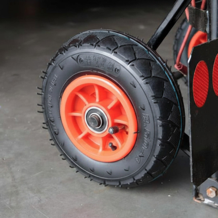 Cantonal Roue de diable - 2.50-4 - pneu gonflable et jante en plastique - charge maximale 100 kg - diamètre d’axe/moyeu : 16 mm - y compris roulement à billes